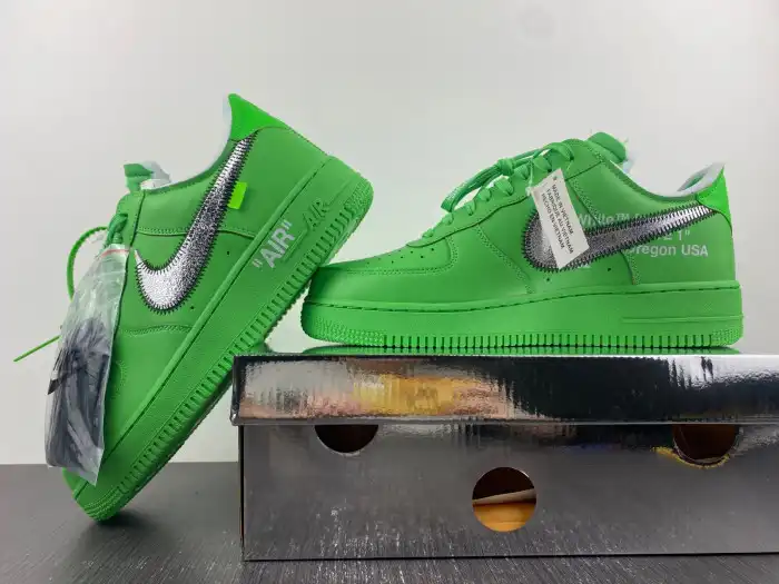 Reps LY Nike Air Force 1 Low Off-White Light Green Spark DX1419-300