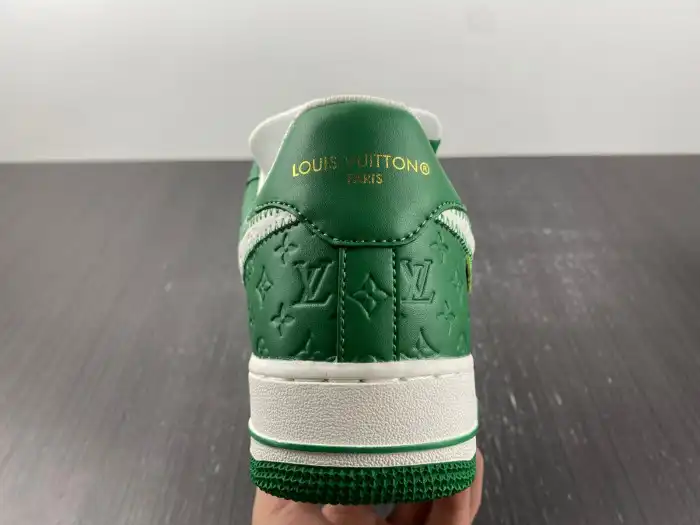 Bmlin Shoes LV x AIR FORCE 1 GREEN MS0232