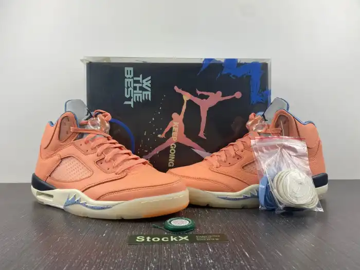 Cheap reps HYPE Jordan 5 Retro DJ Khaled We The Best Crimson Bliss DV4982-641