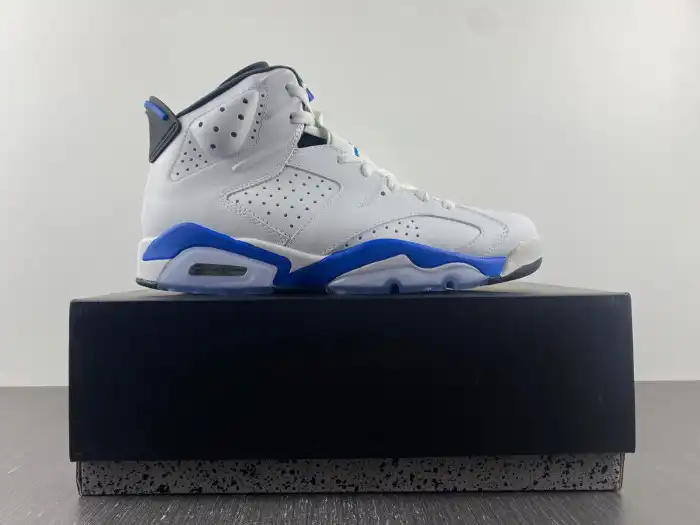 Bmlin Air Jordan 6 Retro Sport Blue (2014) 384664-107