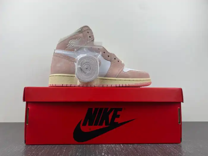 Bmlin Shoes Air Jordan 1 Retro High OG Washed Pink (Women's) FD2596-600