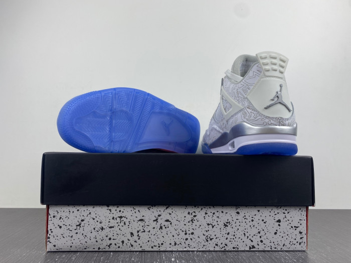 TB Jordan 4 Retro 30th Anniversary Laser 705333-105