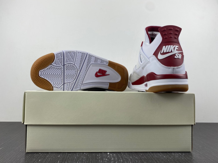 TB Jordan 4 Retro SB Pine Red DR5415-160