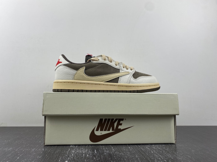 TB KIDS Travis Scott x Air Jordan 1 OG Low PS 'Reverse Mocha' DO5442-162