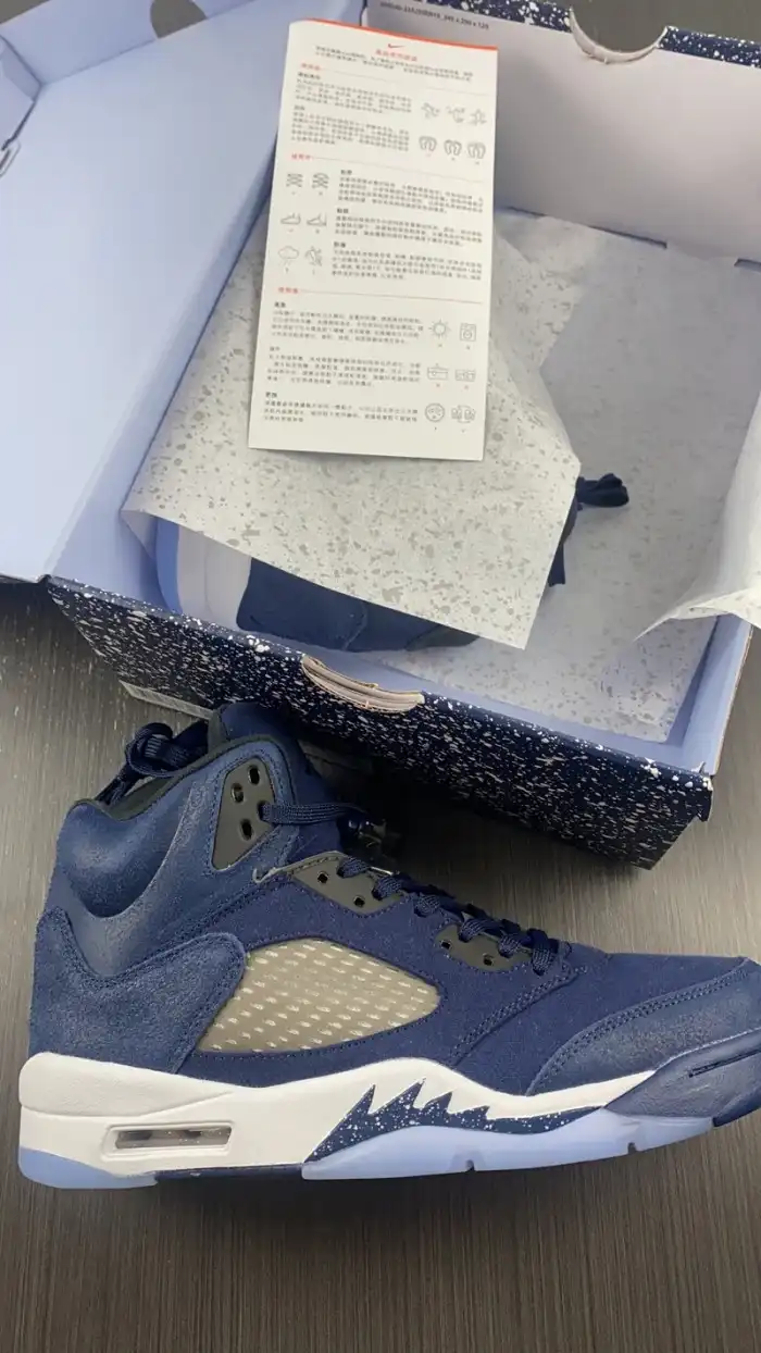 1:1 HYPE Air Jordan 5 Georgetown FD6812-400