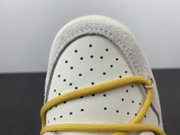 Rep LY Nike Dunk Low Off-White Lot 34 DJ0950-102