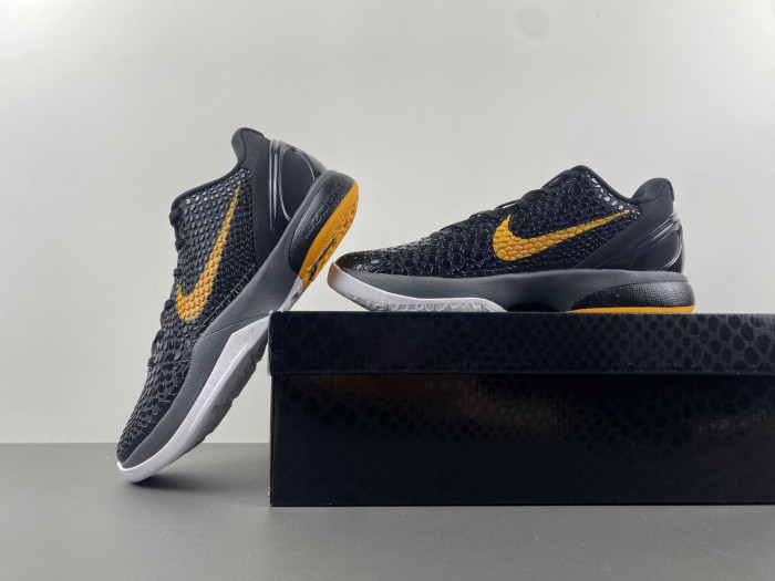 TB Nike Kobe 6 Black Del Sol 429659-002