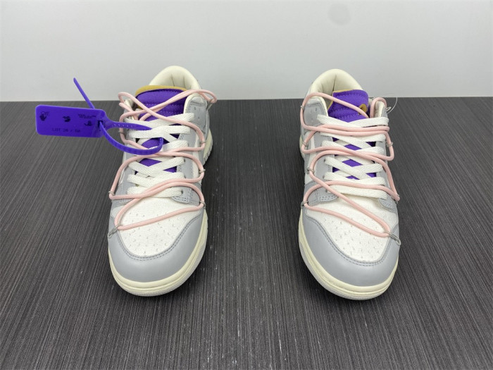 KICKWHO Nike Dunk Low Off-White Lot 24 DM1602-119