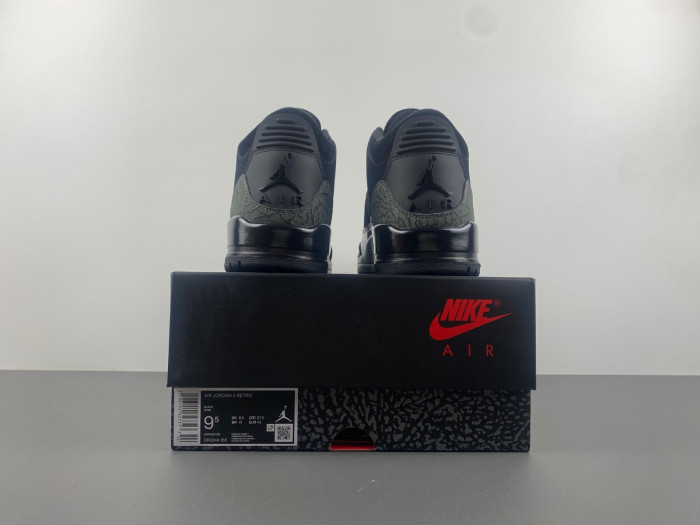 TB Air Jordan 3 Retro Black Cat CK9246-168