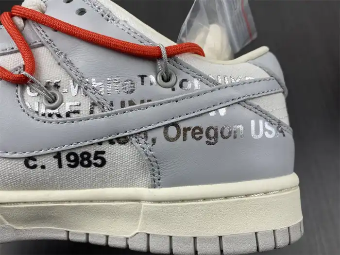 Reps LY Nike Dunk Low Off-White Lot 23 DM1602-126