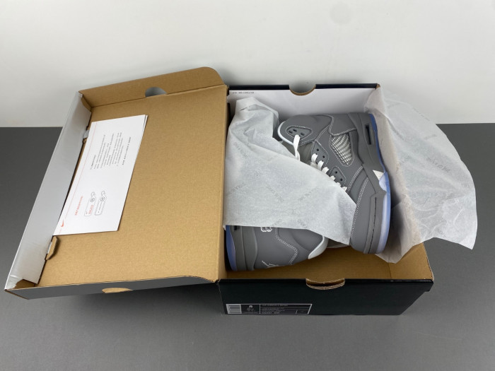 TB Air Jordan 5 Retro Wolf Grey 136027-005