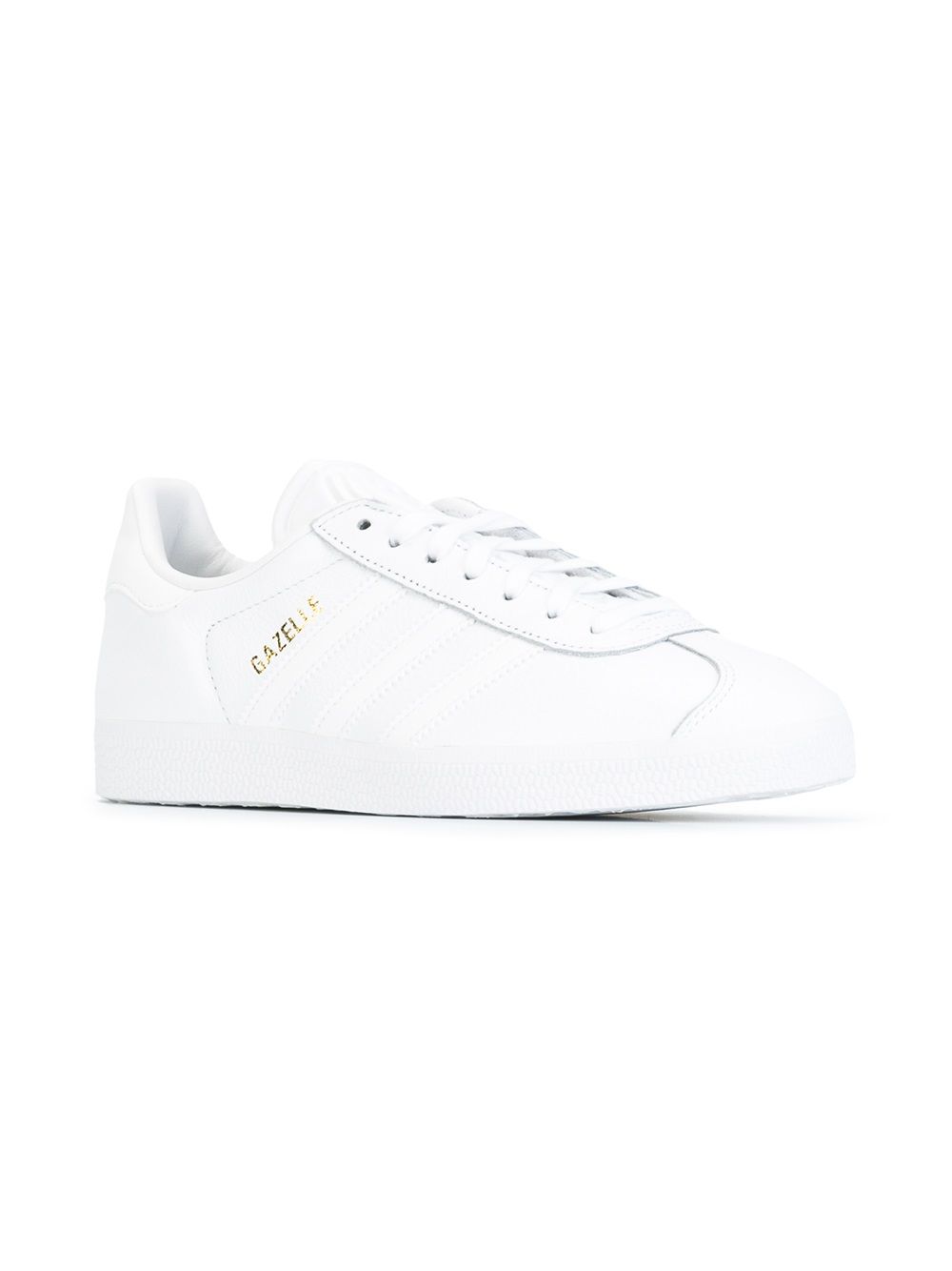 KICKWHO adidas Gazelle "Triple White" sneakers 