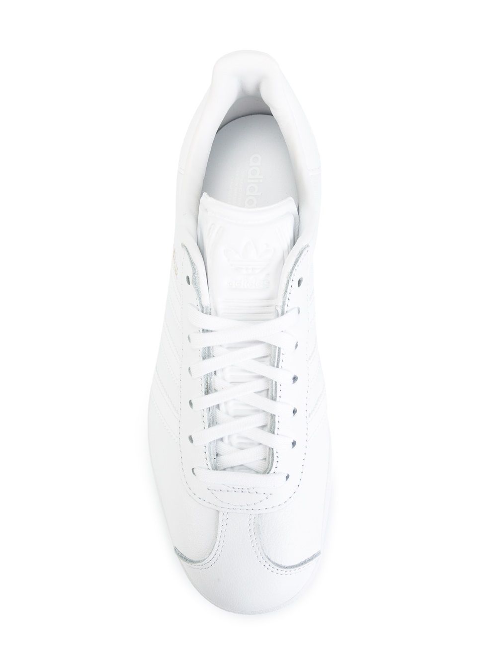 KICKWHO adidas Gazelle "Triple White" sneakers 