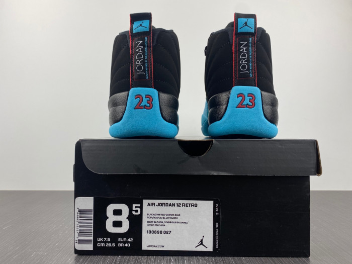 TB Jordan 12 Retro Gamma Blue 130690-027