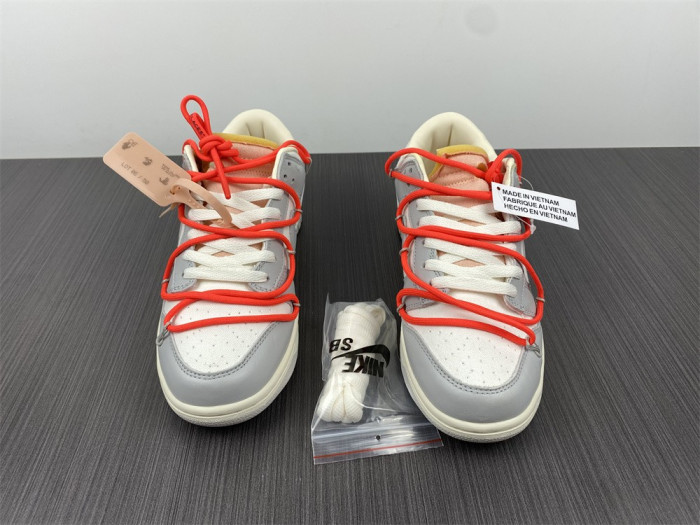 KICKWHO Off-White x Dunk Low 'Lot 06 of 50' DJ1602-110