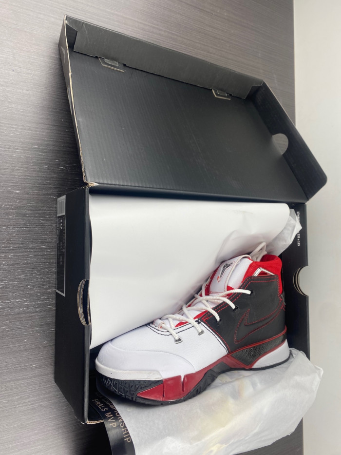 TB Nike Kobe 1 Protro White Black Red (All Star) AQ2728-102