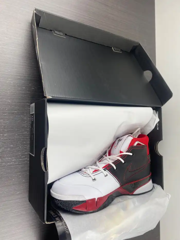 Cheap LY Nike Kobe 1 Protro White Black Red (All Star) AQ2728-102