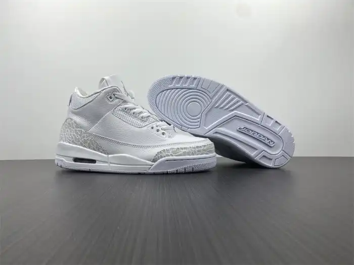 Kick Theory Duluth Air Jordan 3 Retro PS 'Triple White' 429487-111