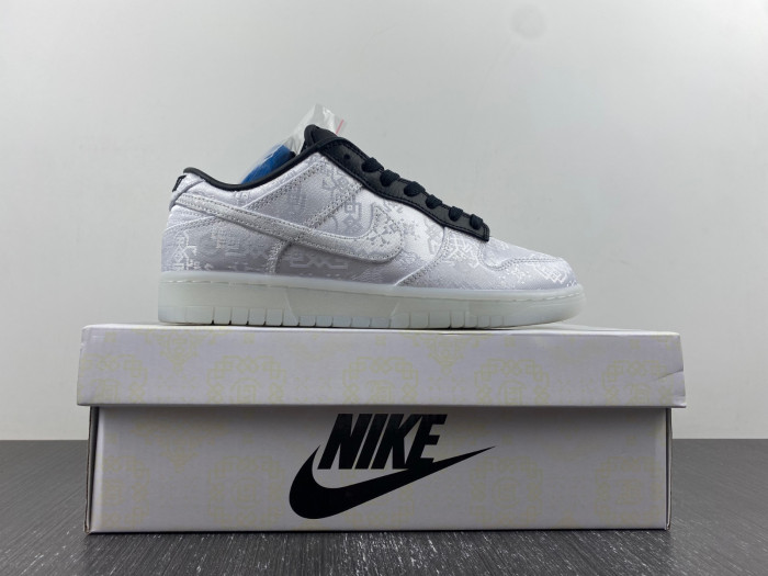 TB Nike Dunk Low CLOT Fragment White FN0315-110