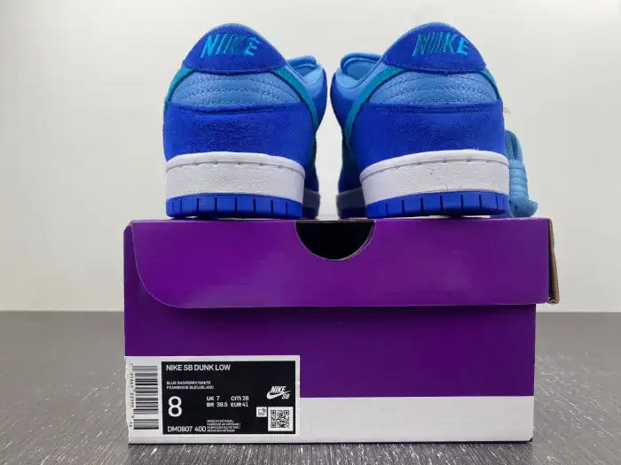 Reps LY Nike SB Dunk Low Blue Raspberry DM0807-400