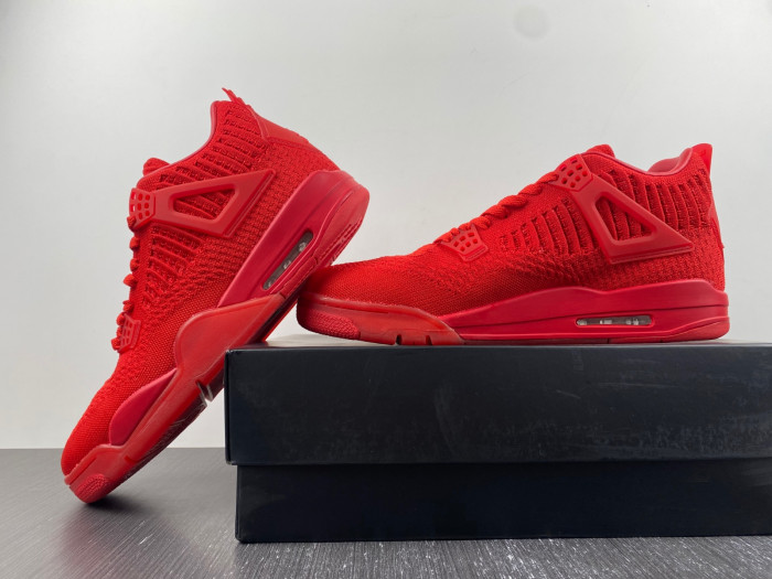 KICKWHO Jordan 4 Retro Flyknit Red AQ3559-600