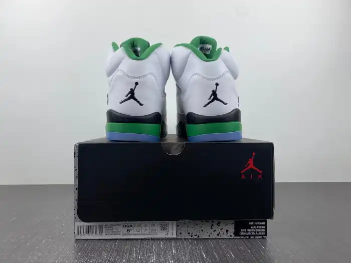 Bmlin Shoes Air Jordan 5 WMNS Lucky Green DD9336-103