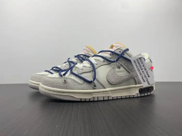 LY Nike Dunk Low Off-White Lot 18 DJ0950-112