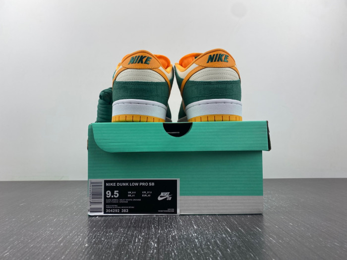 TB Nike SB Dunk Low Legion Pine Kumquat 304292-383