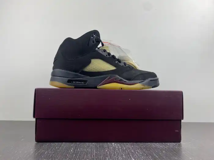 1:1 HYPE A Ma Maniere x Air Jordan 5 Black FD1330-001