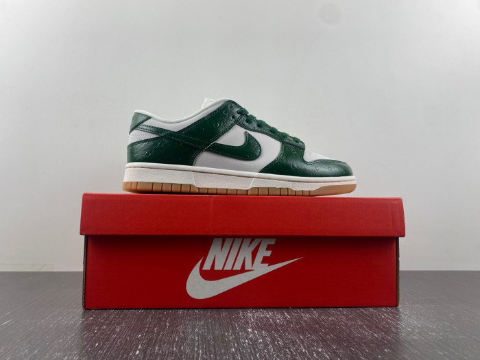 TB Nike Dunk Low LX WMNS Green Ostrich FJ2260-002