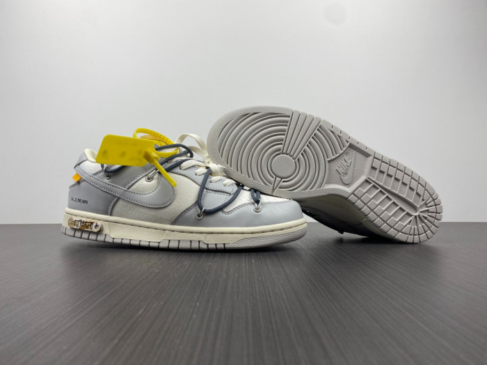 KICKWHO Nike Dunk Low Off-White Lot 41 DM1602-105