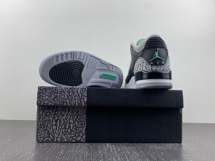 TB Air Jordan 3 Green Glow CT8532-031