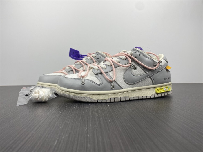 TB Nike Dunk Low Off-White Lot 24 DM1602-119