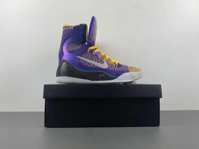 Rep Husky Nike Kobe 9 Elite Team Showtime 630847-500