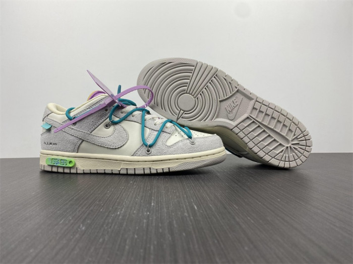 TB Nike Dunk Low Off-White Lot 36 DJ0950-107