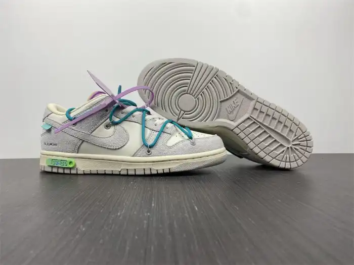 Cheap LY Nike Dunk Low Off-White Lot 36 DJ0950-107