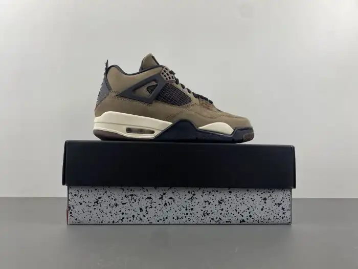 Affordable Travis Scott x Air Jordan 4 Retro Brown TS AJ4-882335