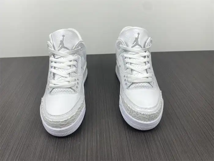 Affordable Air Jordan 3 Retro PS 'Triple White' 429487-111