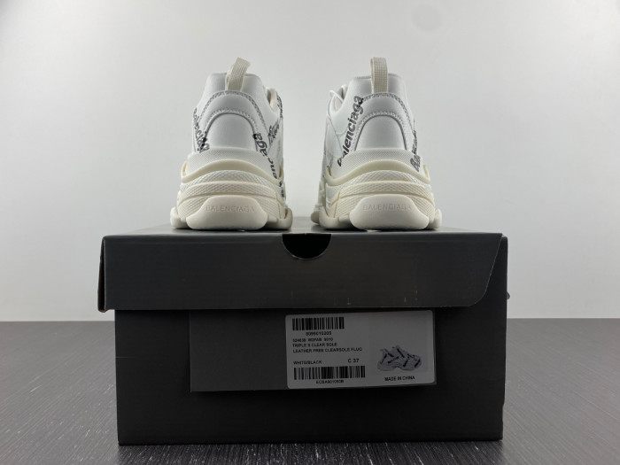 TB BLCG TRIPLE S SNEAKER 524039 W2FAB 9010