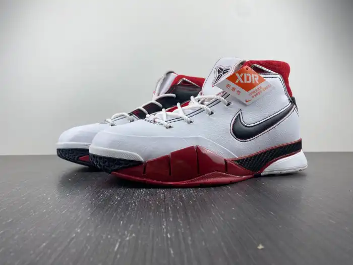 Bmlin Nike Kobe 1 Protro White Black Red (All Star) AQ2728-102