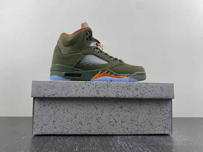 Cheap Air Jordan 5 Olive DD0587-308