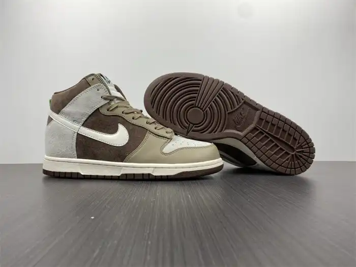 Bmlin Nike Dunk High Light Chocolate DH5348-100