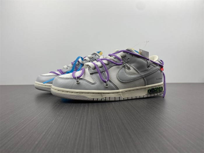 KICKWHO Nike Dunk Low Off-White Lot 47 DM1602-125