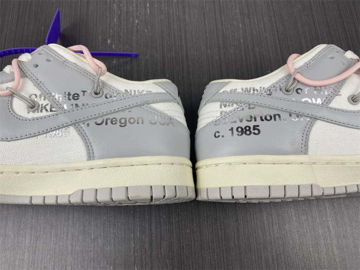 KICKWHO Nike Dunk Low Off-White Lot 24 DM1602-119