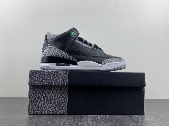 TB Air Jordan 3 Green Glow CT8532-031