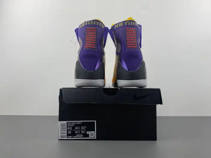 Rep Husky Nike Kobe 9 Elite Team Showtime 630847-500