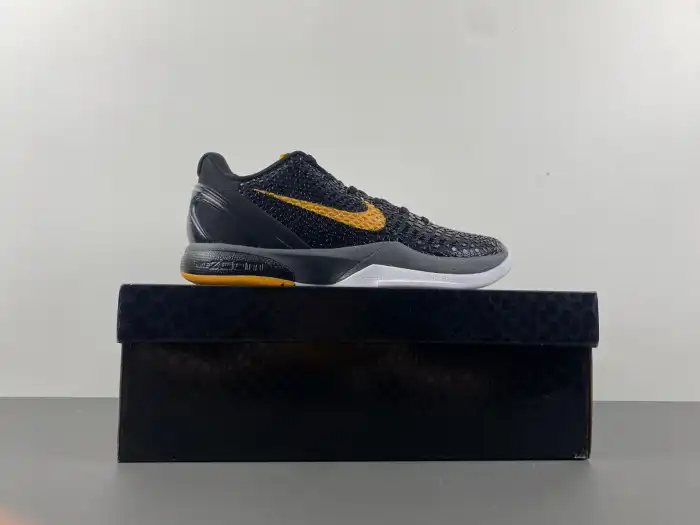 Bmlin Shoes Nike Kobe 6 Black Del Sol 429659-002