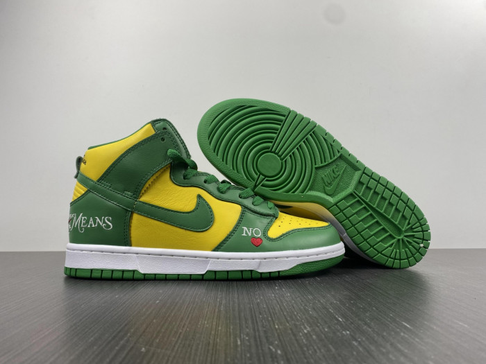 TB Nike SB Dunk High Supreme By Any Means Brazil DN3741-700