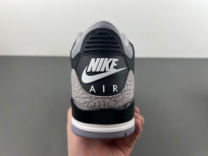 KICKWHO Air Jordan 3 Black Cement DN3707-010