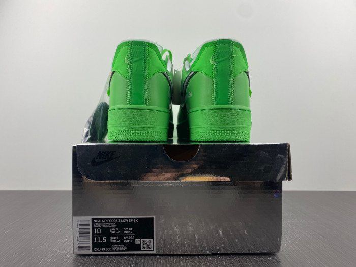 TB Nike Air Force 1 Low Off-White Light Green Spark DX1419-300